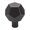 Gliderite Hardware 1-1/2 in. Faceted Knob Oil Rubbed Bronze 5826-ORB-1 - alternate 4